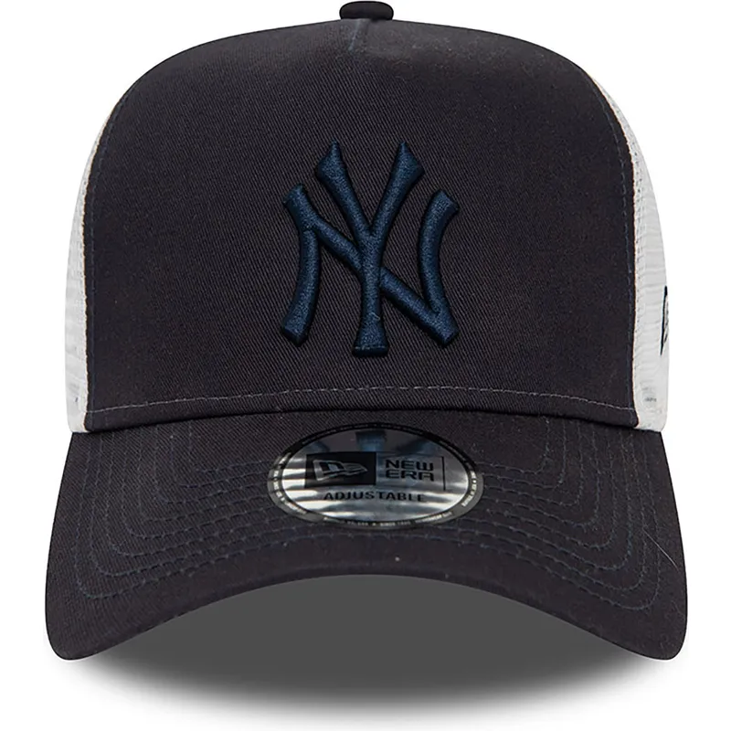 kepure-islenkta-tamsiai-melyna-snapback-a-frame-league-essential-new-york-yankees-mlb-new-era