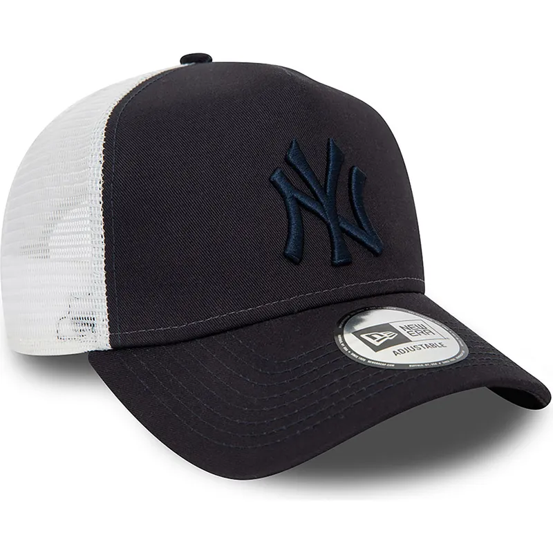 kepure-islenkta-tamsiai-melyna-snapback-a-frame-league-essential-new-york-yankees-mlb-new-era
