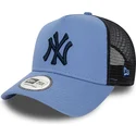 kepure-islenkta-melyna-snapback-a-frame-league-essential-new-york-yankees-mlb-new-era