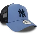 kepure-islenkta-melyna-snapback-a-frame-league-essential-new-york-yankees-mlb-new-era