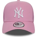 rozowa-czapka-trucker-a-frame-league-essential-new-york-yankees-mlb-od-new-era