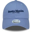 kepure-islenkta-melyna-reguliuojamas-9twenty-wordmark-santa-monica-california-new-era