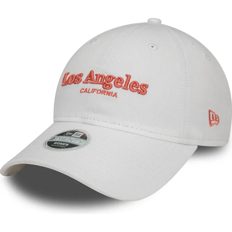 cap-islenkta-white-adjustable-strap-9twenty-wordmark-los-angeles-california-new-era cap-islenkta-white-adjustable-strap-9twenty-wordmark-los-angeles-california-new-era