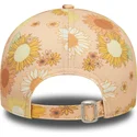 kepure-islenkta-oranzine-reguliuojamas-9forty-floral-all-over-print-new-york-yankees-mlb-new-era