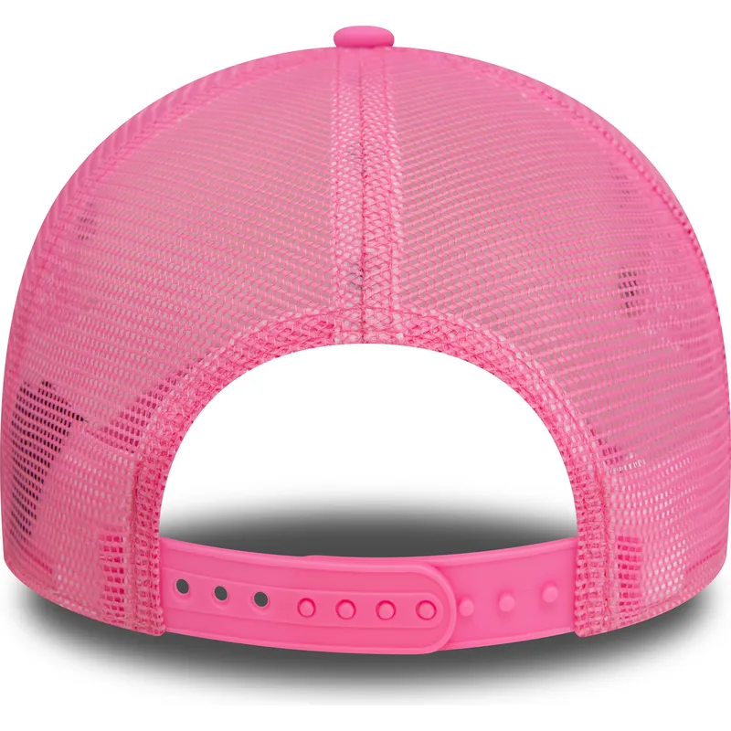 kepure-islenkta-rozine-snapback-a-frame-foam-front-florida-beach-club-new-era