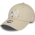 kepure-islenkta-smelio-reguliuojamas-9forty-flower-new-york-yankees-mlb-new-era