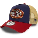 kepure-islenkta-ivairiaspalvis-snapback-a-frame-patch-new-york-new-era
