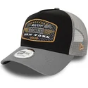 czapka-trucker-czarno-szara-a-frame-patch-new-york-racing-od-new-era