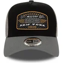 czapka-trucker-czarno-szara-a-frame-patch-new-york-racing-od-new-era