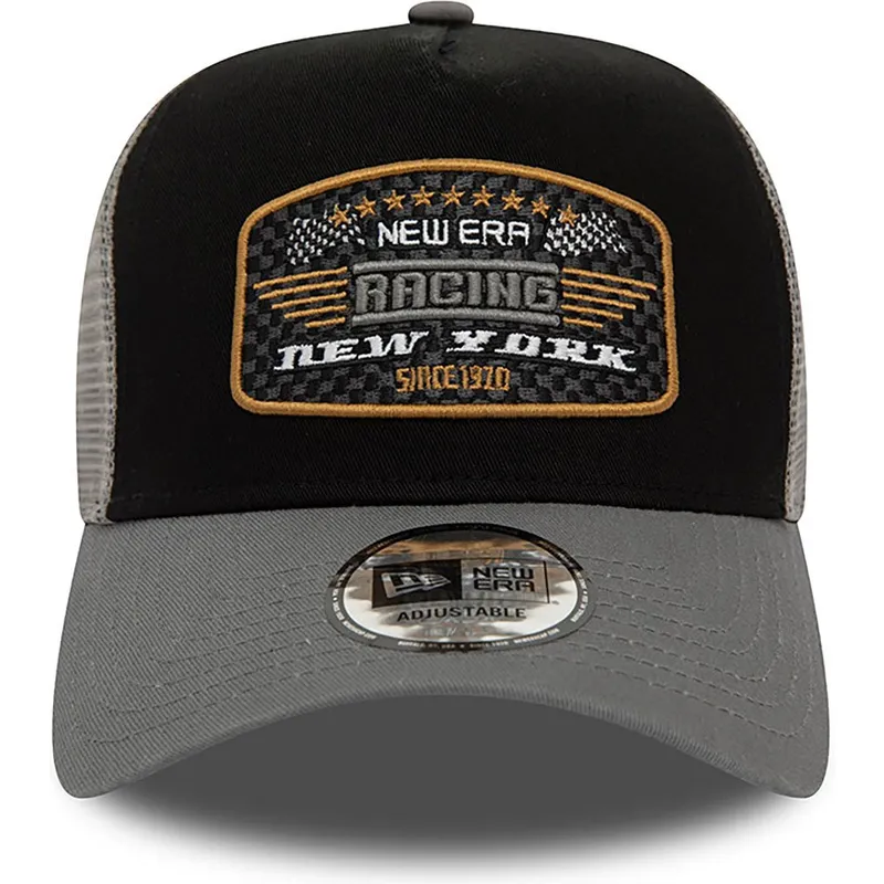 kepure-islenkta-juoda-snapback-a-frame-patch-new-york-racing-new-era