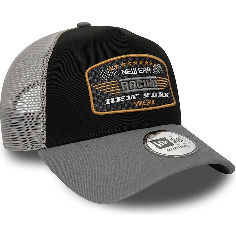 kepure-islenkta-juoda-snapback-a-frame-patch-new-york-racing-new-era