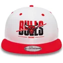 kepure-plokscia-raudona-snapback-9fifty-white-crown-chicago-bulls-nba-new-era