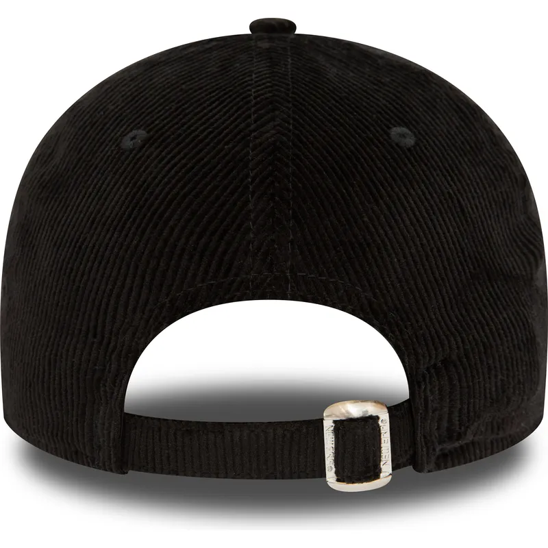 kepure-islenkta-juoda-reguliuojamas-9forty-cord-los-angeles-dodgers-mlb-new-era