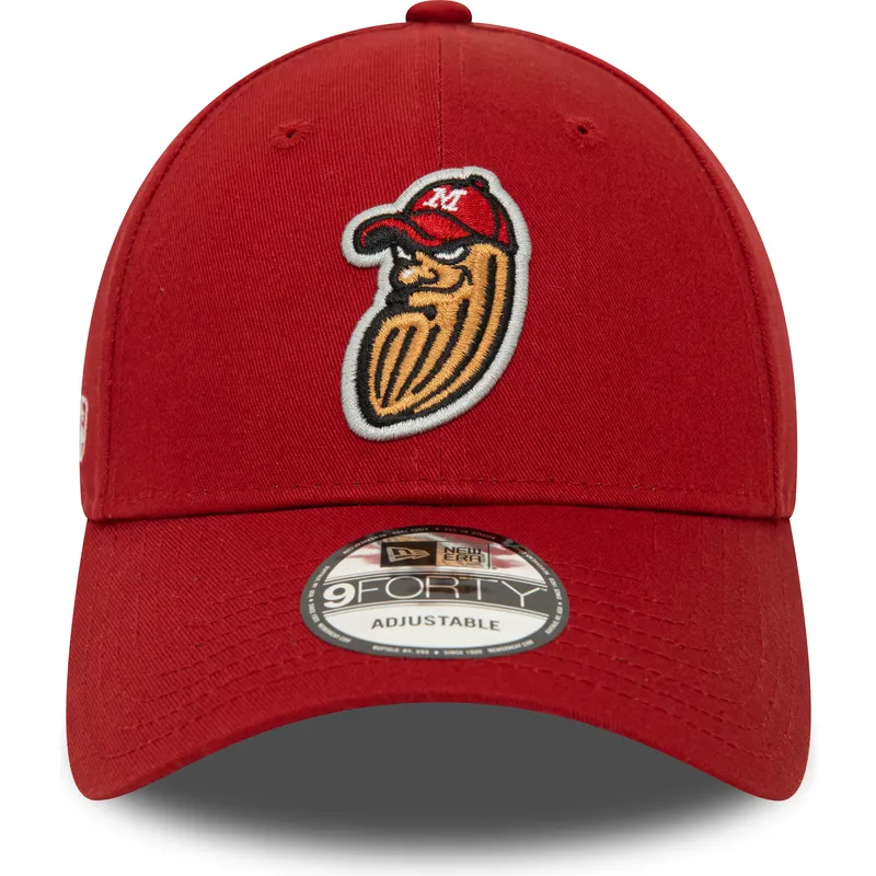 kepure-islenkta-raudona-reguliuojamas-9forty-minor-league-modesto-nuts-milb-new-era kepure-islenkta-raudona-reguliuojamas-9forty-minor-league-modesto-nuts-milb-new-era