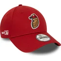 kepure-islenkta-raudona-reguliuojamas-9forty-minor-league-modesto-nuts-milb-new-era