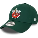 czapka-z-zakrzywionym-daszkiem-zielona-regulowana-9forty-minor-league-fort-wayne-tincaps-milb-od-new-era