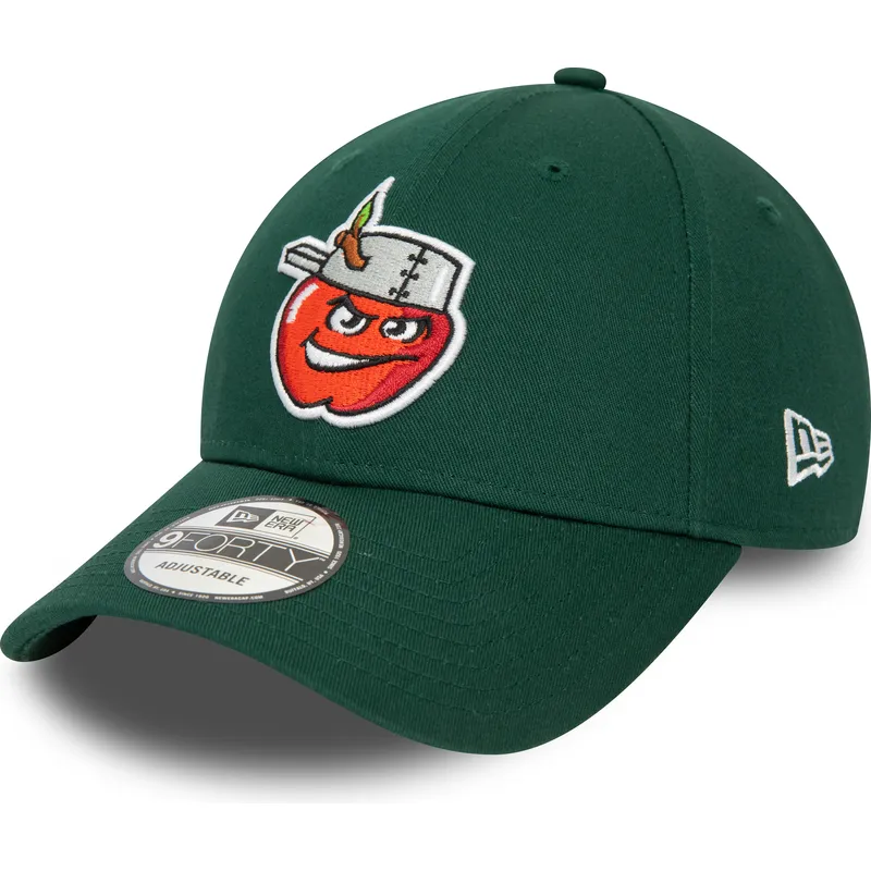 kepure-islenkta-zalia-reguliuojamas-9forty-minor-league-fort-wayne-tincaps-milb-new-era