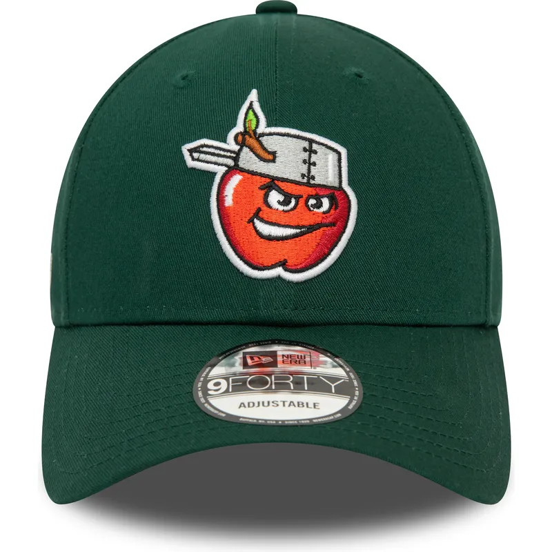 kepure-islenkta-zalia-reguliuojamas-9forty-minor-league-fort-wayne-tincaps-milb-new-era