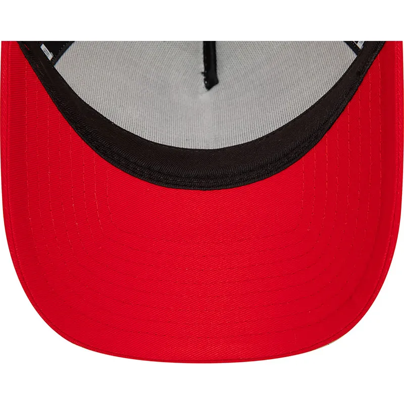 kepure-islenkta-raudona-snapback-a-frame-character-pato-lucas-y-porky-pig-looney-tunes-new-era kepure-islenkta-raudona-snapback-a-frame-character-pato-lucas-y-porky-pig-looney-tunes-new-era