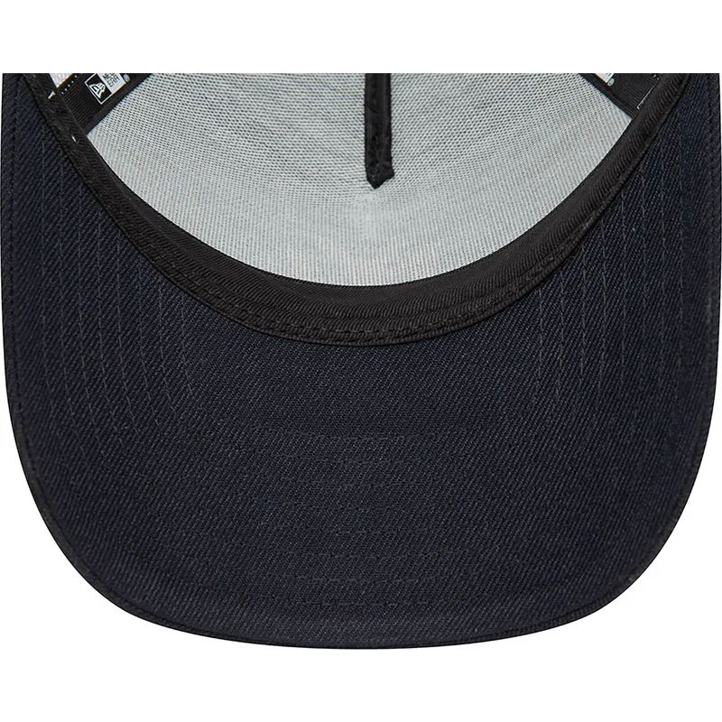 kepure-islenkta-tamsiai-melyna-snapback-a-frame-boucle-new-york-yankees-mlb-new-era