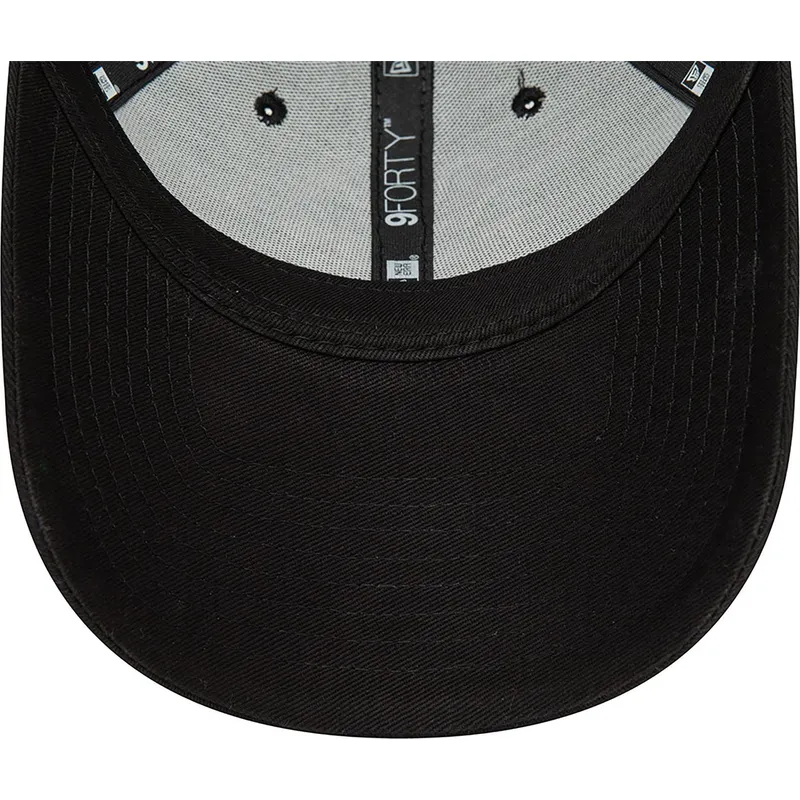 kepure-islenkta-juoda-reguliuojamas-9forty-flower-icon-new-york-yankees-mlb-new-era