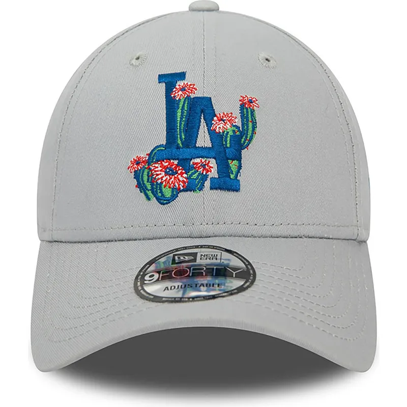 kepure-islenkta-pilka-reguliuojamas-9forty-flower-icon-los-angeles-dodgers-mlb-new-era