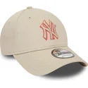 kepure-islenkta-smelio-reguliuojamas-9forty-team-outline-new-york-yankees-mlb-new-era
