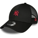 kepure-islenkta-juoda-reguliuojamas-9forty-home-field-new-york-yankees-mlb-new-era