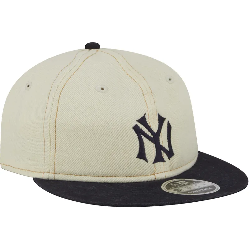 kepure-plokscia-smelio-reguliuojamas-9fifty-retro-crown-denim-new-york-yankees-mlb-new-era