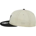bezowa-i-czarna-regulowana-czapka-z-plaskim-daszkiem-9fifty-retro-crown-denim-oakland-raiders-nfl-new-era