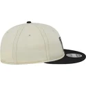 bezowa-i-czarna-regulowana-czapka-z-plaskim-daszkiem-9fifty-retro-crown-denim-oakland-raiders-nfl-new-era