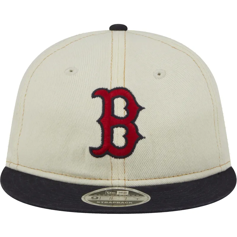 bezowa-i-granatowa-czapka-z-daszkiem-9fifty-retro-crown-denim-boston-red-sox-mlb-new-era