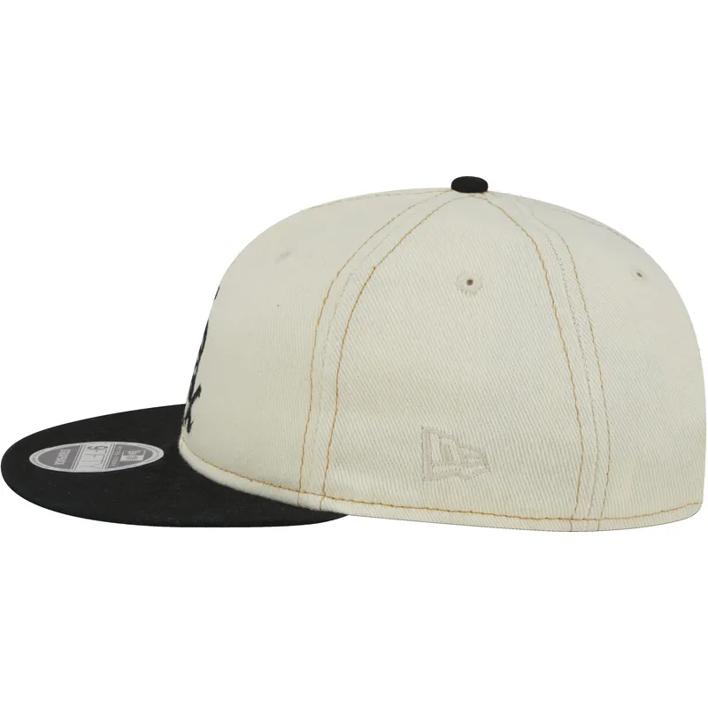 czapka-z-plaskim-daszkiem-bezowo-czarna-9fifty-retro-crown-denim-chicago-white-sox-mlb-new-era