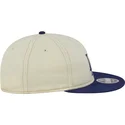 bezowa-i-niebieska-czapka-z-daszkiem-9fifty-retro-crown-denim-los-angeles-dodgers-mlb-new-era