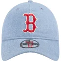regulowana-niebieska-czapka-z-daszkiem-9twenty-washed-denim-boston-red-sox-mlb-new-era