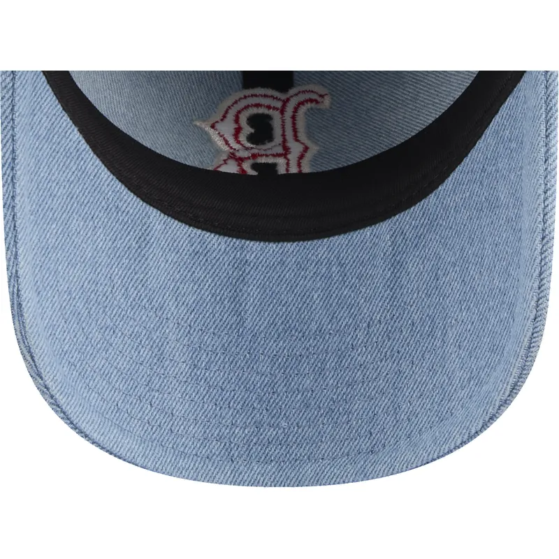 regulowana-niebieska-czapka-z-daszkiem-9twenty-washed-denim-boston-red-sox-mlb-od-new-era