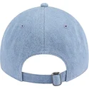 kepure-islenkta-melyna-reguliuojamas-9twenty-washed-denim-chicago-bulls-nba-new-era