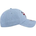 kepure-islenkta-melyna-reguliuojamas-9twenty-washed-denim-chicago-bulls-nba-new-era