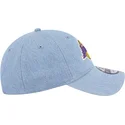 kepure-islenkta-melyna-reguliuojamas-9twenty-washed-denim-los-angeles-lakers-nba-new-era