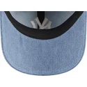 kepure-islenkta-melyna-reguliuojamas-9twenty-washed-denim-new-york-yankees-mlb-new-era