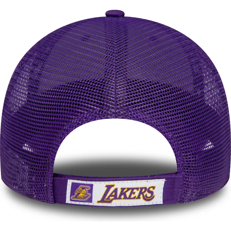 kepure-islenkta-violetine-reguliuojamas-9forty-home-field-los-angeles-lakers-nba-new-era