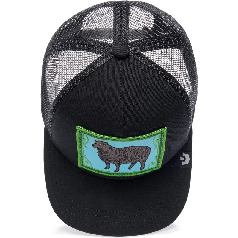kepure-islenkta-juoda-snapback-ye-olde-sheep-the-farm-retro-classic-the-farm-goorin-bros