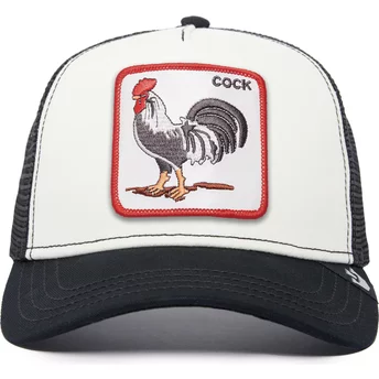 Goorin Bros. Rooster The Cock The Farm White and Black Trucker Hat