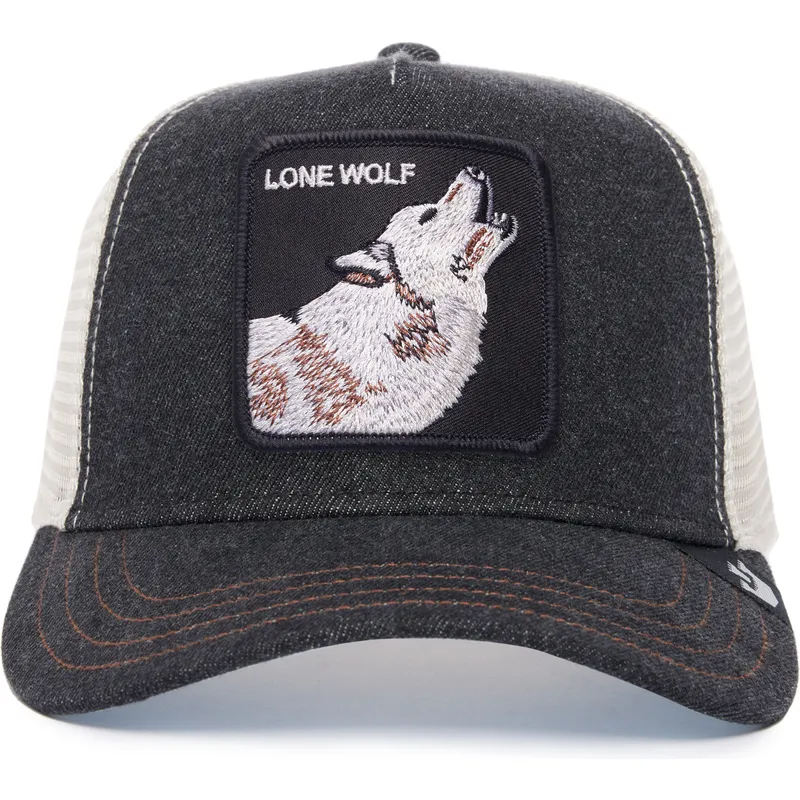 kepure-islenkta-vilkikas-juoda-snapback-lobo-the-lone-wolf-the-farm-the-farm-de-goorin-bros