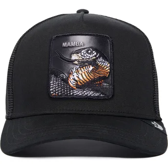 Kepurė išlenkta vilkikas juoda snapback The Farm de Goorin Bros.