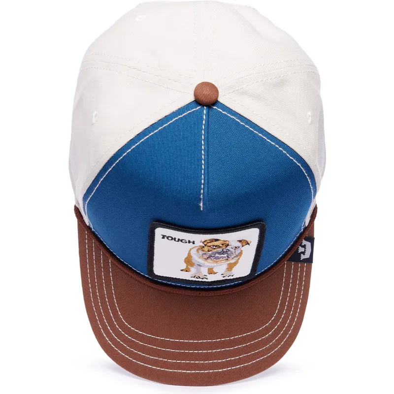 kepure-islenkta-ivairiaspalvis-snapback-tough-bully-100-the-farm-all-over-canvas-the-farm-goorin-bros