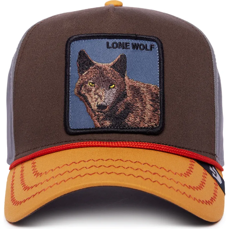 kepure-islenkta-ivairiaspalvis-snapback-lone-wolf-100-the-farm-all-over-canvas-the-farm-goorin-bros