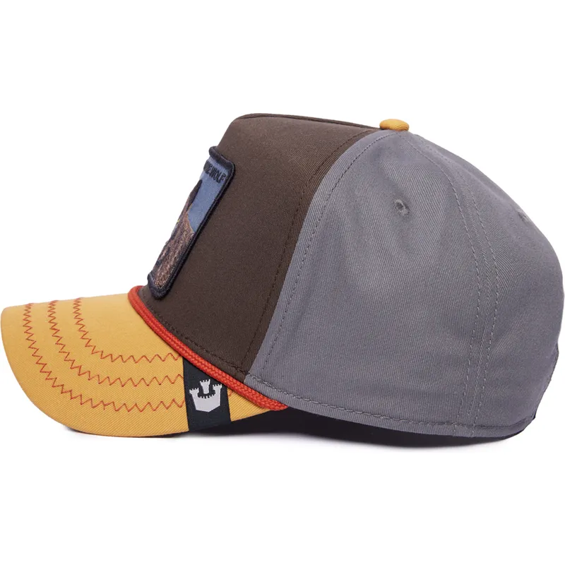 kepure-islenkta-ivairiaspalvis-snapback-lone-wolf-100-the-farm-all-over-canvas-the-farm-goorin-bros