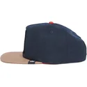 granatowo-brazowa-plaska-czapka-snapback-wilk-lone-wolf-one-pack-the-farm-flats-od-goorin-bros
