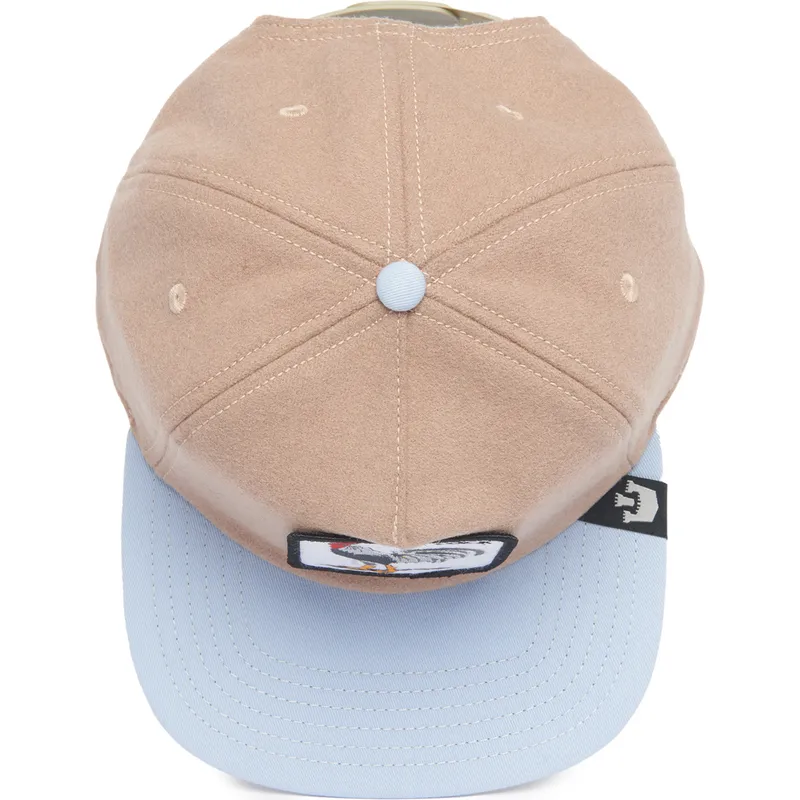 cap-plokscia-brown-snapback-the-farm-de-goorin-bros
